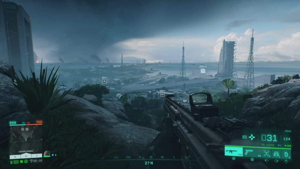 Mapa orbital en Battlefield 2042 