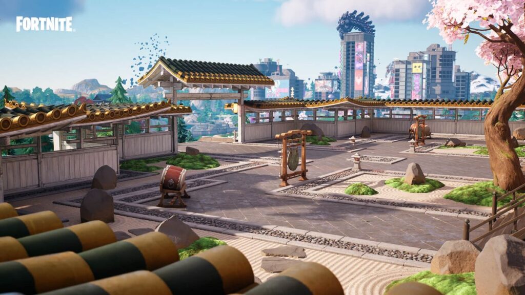 Cruce de Kenjutsu en Fortnite 