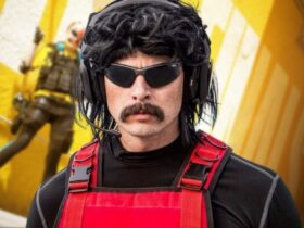 Dr Disrespect with The Finals artwork