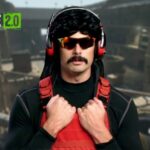 Dr Disrespect in front of Warzone 2 Gulag