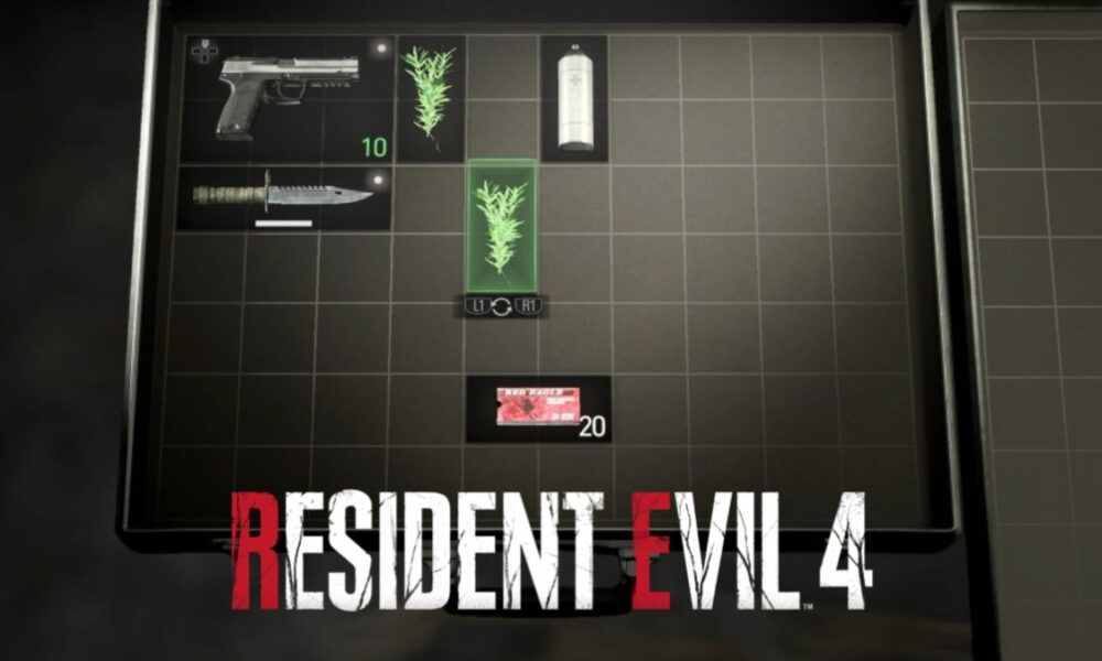 resident evil 4 inventory