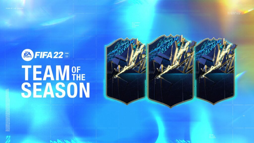 FIFA 22 TOTS cards