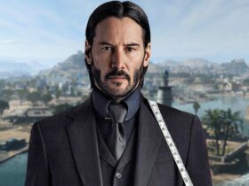 John Wick in front of Warzone 2 Al Mazrah