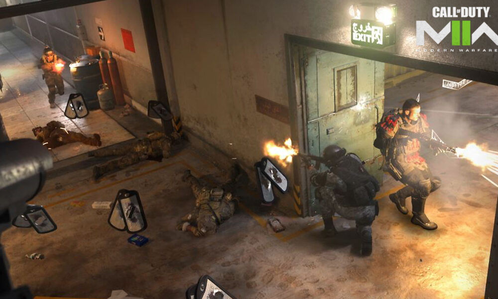 Modern Warfare 2 Operators battling