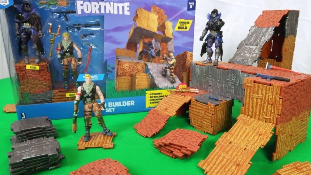 Conjunto de constructores de Fortnite con Jonesy y Raven