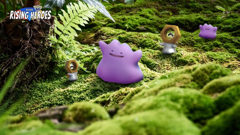 Ditto y Meltan en Pokémon Go