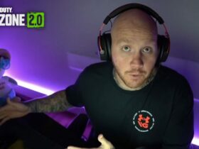 TimTheTatman with Warzone 2 logo