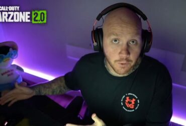 TimTheTatman with Warzone 2 logo