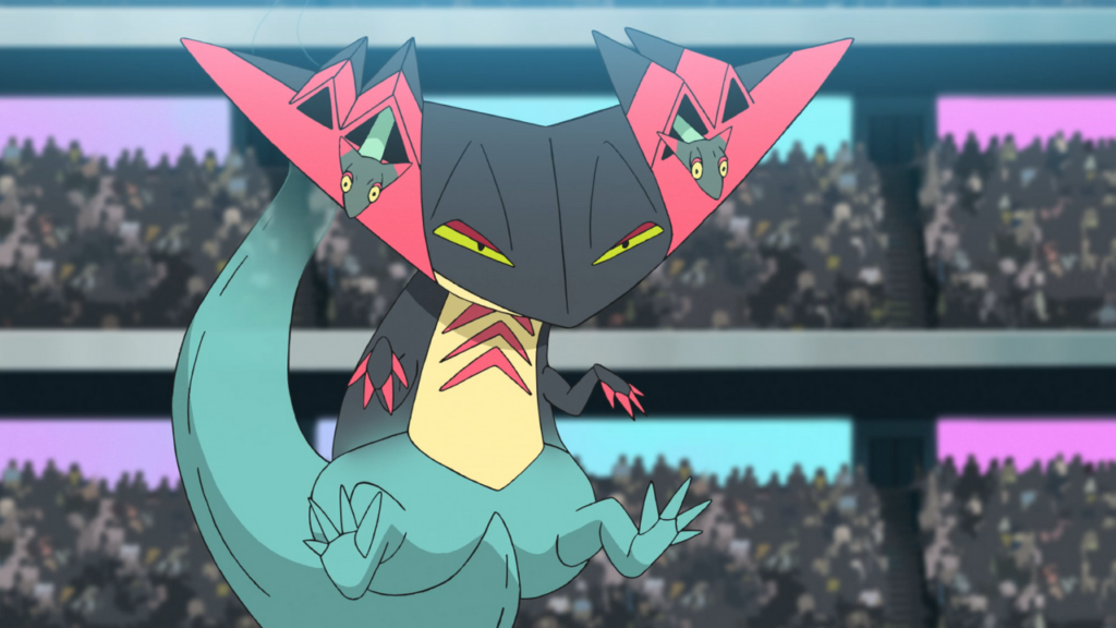 Dragapult en el anime de Pokémon