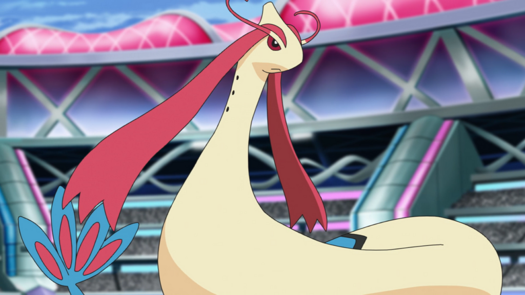 Milotic en el anime de Pokémon