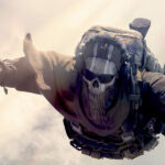 Ghost skydiving in Call of Duty