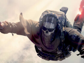 Ghost skydiving in Call of Duty