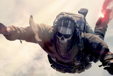 Ghost skydiving in Call of Duty