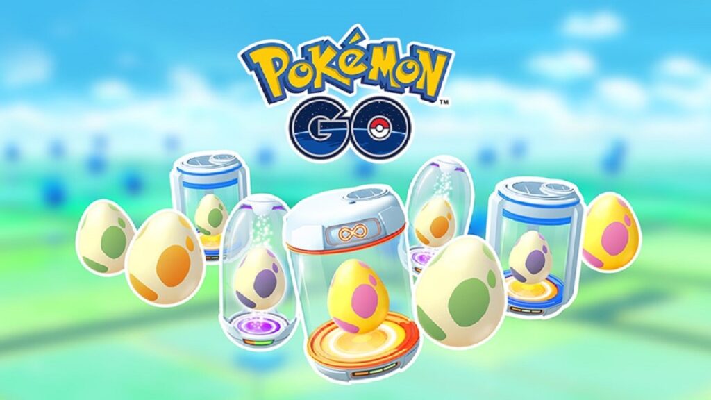 Pokemon Go Huevos y logo