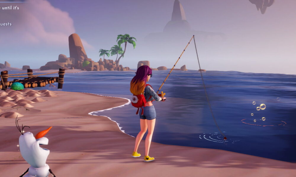 Disney Dreamlight Valley fishing spot