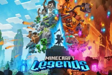 Minecraft Legends official art work