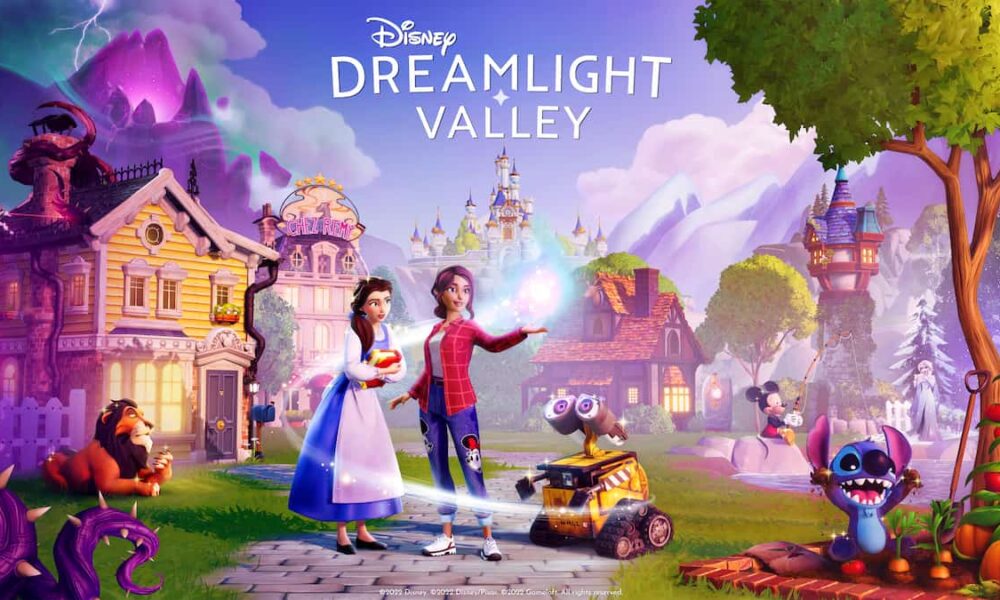 Disney dreamlight valley characters artwork