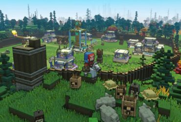 Open world in Minecraft Legends