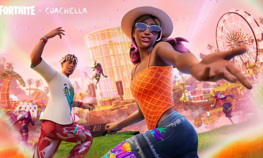 Fortnite x Coachella skins