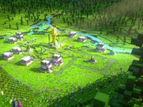 The open world in Minecraft Legends