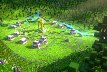 The open world in Minecraft Legends