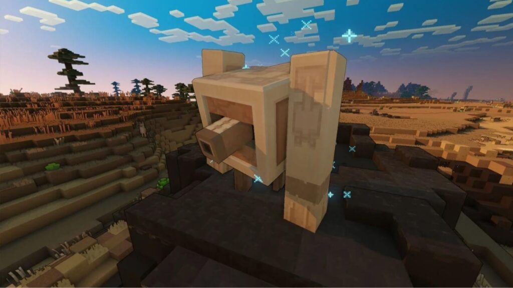 Primero de Oak en Minecraft Legends