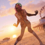 Dead Island 2 zombie on beach