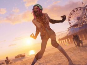 Dead Island 2 zombie on beach