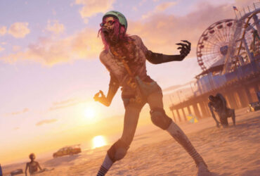 Dead Island 2 zombie on beach