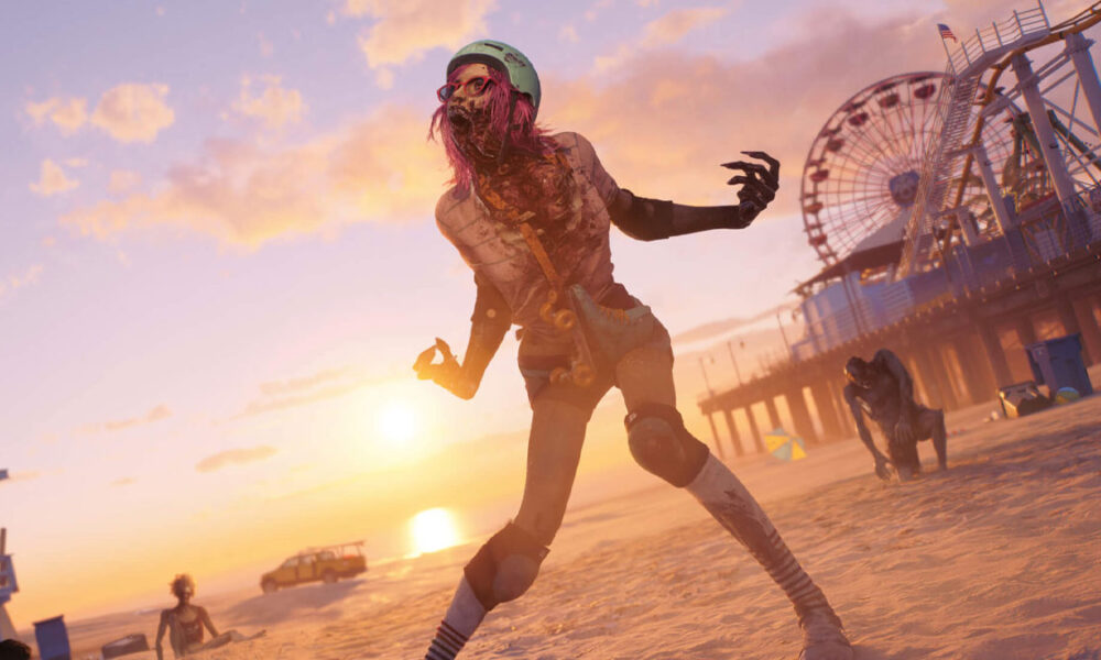 Dead Island 2 zombie on beach