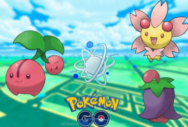 Cherubi, Overcast Cherrim and Sunshine Cherrim in Pokemon Go