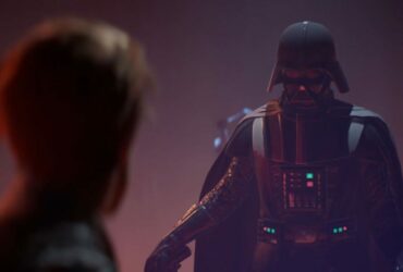 Darth Vader and Cal Kestis in Star Wars Jedi: Fallen Order