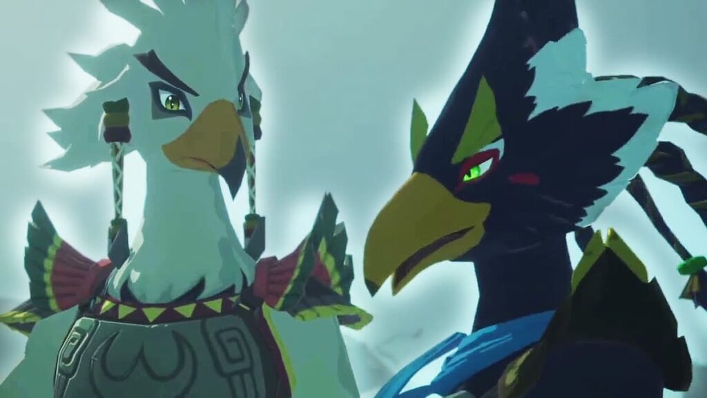 Revali Teba Leyenda de Zelda: Lágrimas del Reino