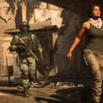 Valeria and soldiers in Warzone 2 Al Mazrah