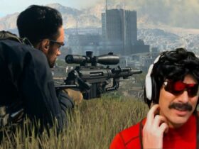 dr disrespect with warzone 2 operator and sniper