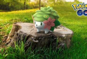 Shaymin in a Pokemon Go event