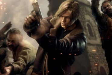 resident evil 4 remake mercenaries mode art