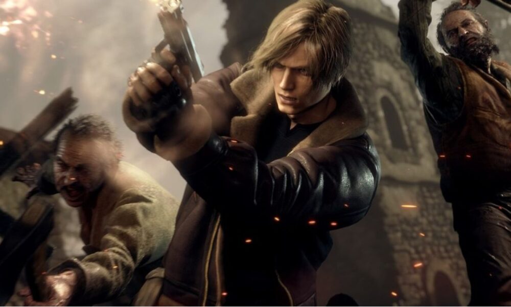 resident evil 4 remake mercenaries mode art