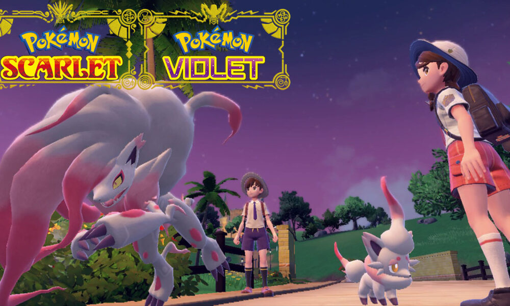 Hisuian Zorua and Zoroark in Pokemon Scarlet and Violet