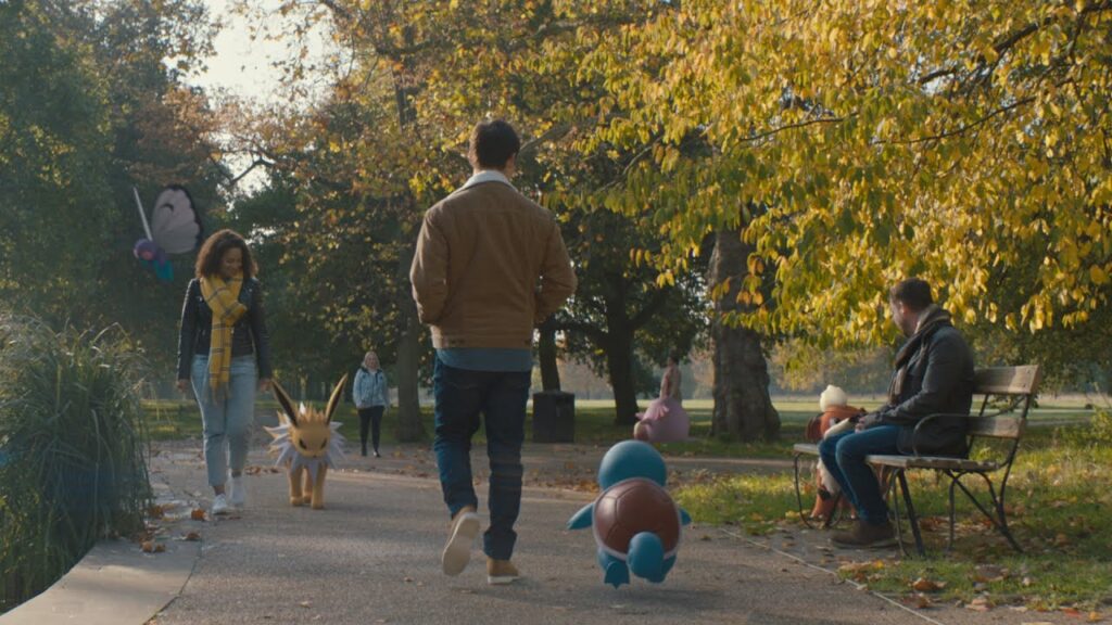 Imagen promocional del sistema de amigos de Pokémon Go