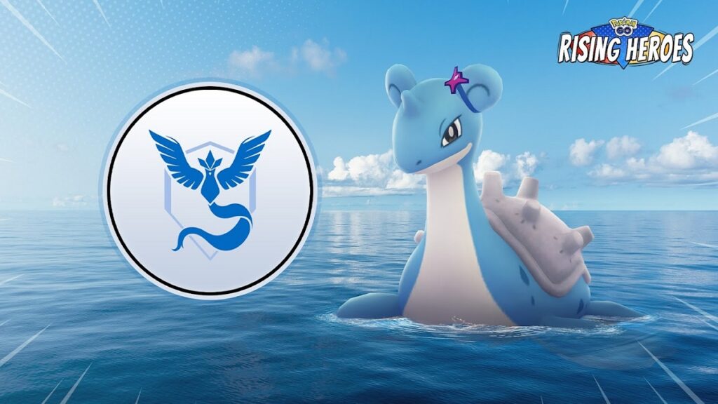 Lapras en un evento de Pokémon Go