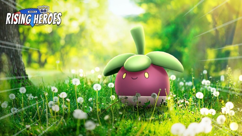 Debut de Bounsweet en Pokémon Go