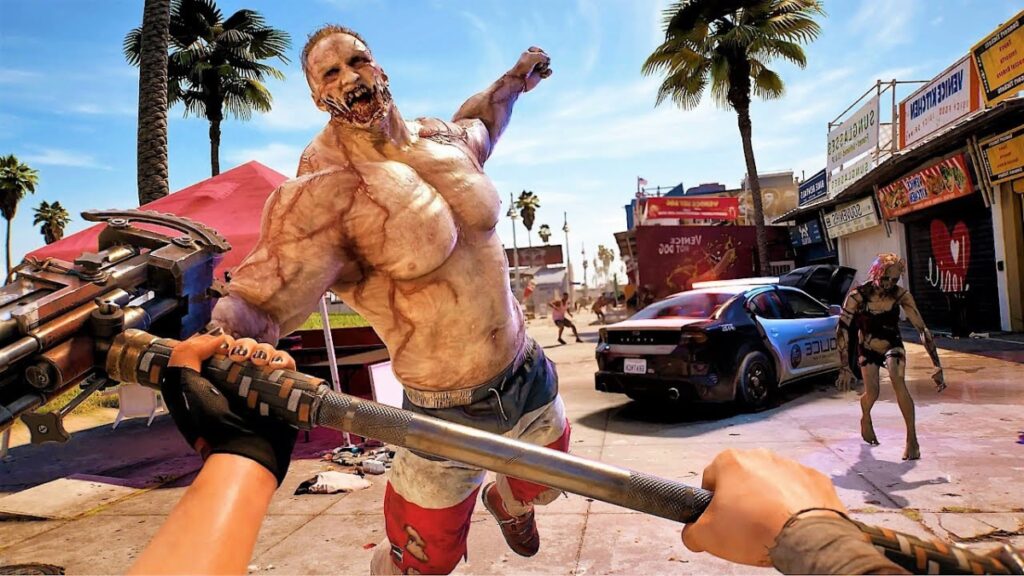 dead island 2 jugador atacante zombie