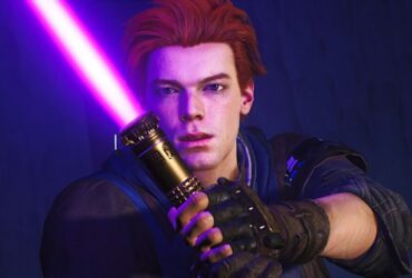 Cal Kestis with purple lightsaber in Star Wars Jedi: Survivor