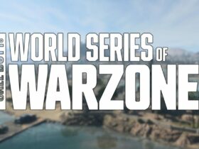 World Series of Warzone 2023 logo with Al Mazrah in background