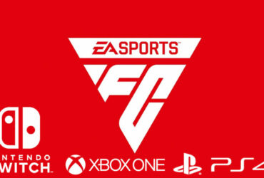 EA Sports FC PS4 Xbox One Nintendo Switch logos