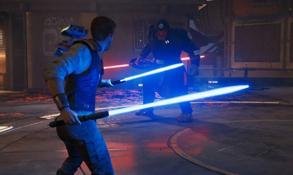 Cal fighting in Star Wars Jedi: Survivor