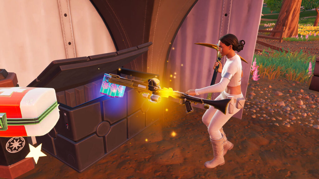 DC-15 Blaster y Republic Chest en Fortnite