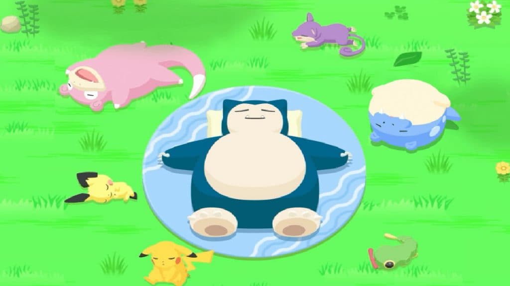 Snorlax en Pokémon Sueño