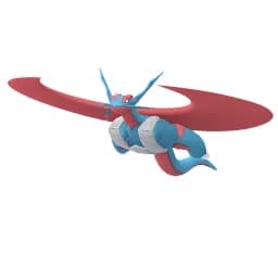 Sprite de Mega Salamence en Pokémon Go